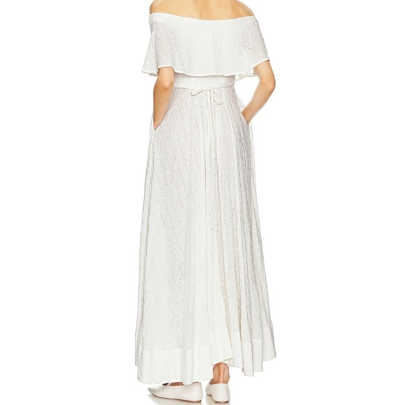 Helsa Eyelet Garden Midi-Maxi Dress - Picture 2 of 5